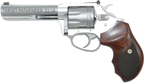 CHARTER ARMS TARGET PATHFINDER .22 LR ALUMINUM 8 SHOT 4.2IN ADJUSTABLE STANDARD ANODIZED STAINLESS STEEL 72243 - Taurus Savings